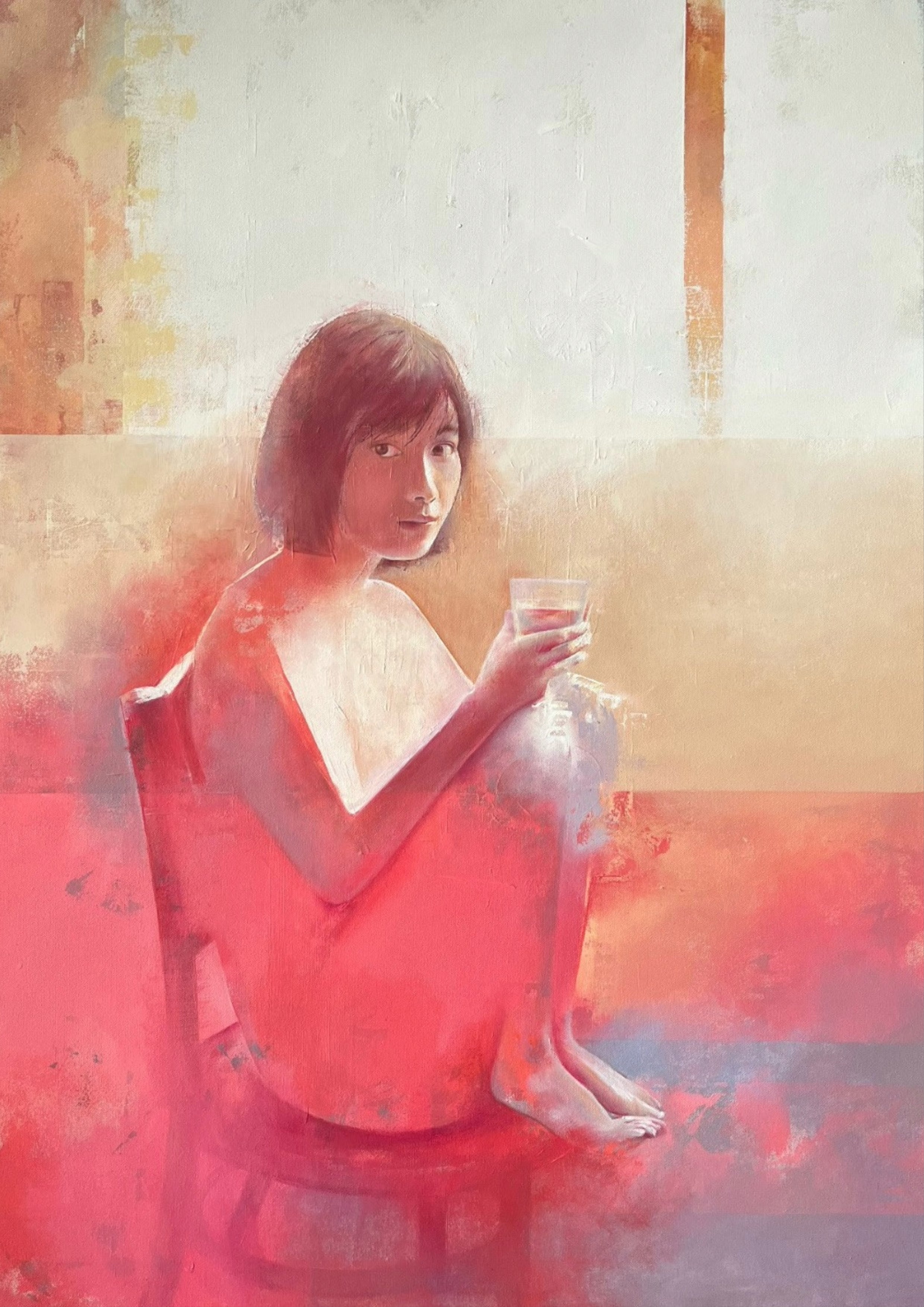 Fille Japonaise à la Fenêtre