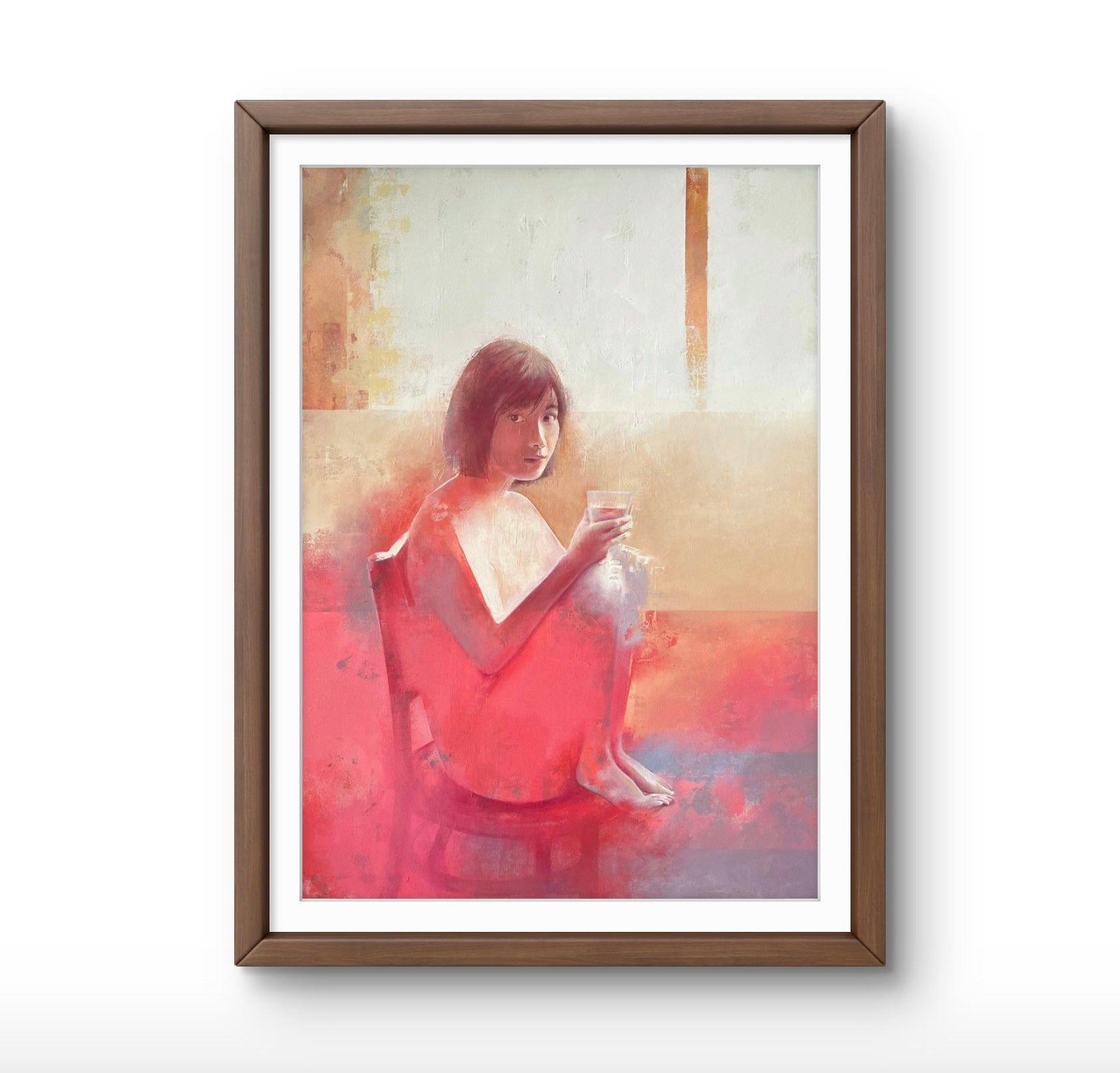 Fille Japonaise à la Fenêtre