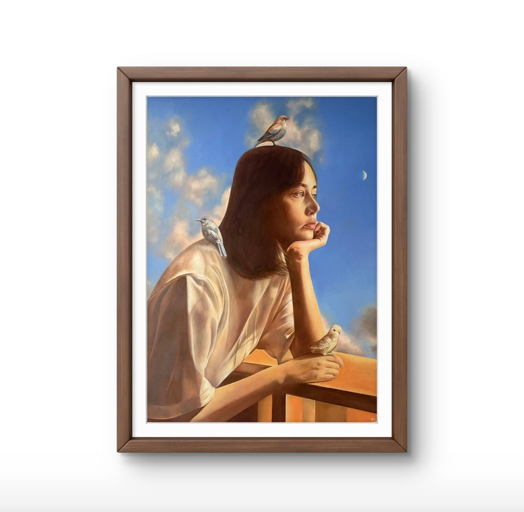 Jeune Fille aux Oiseaux