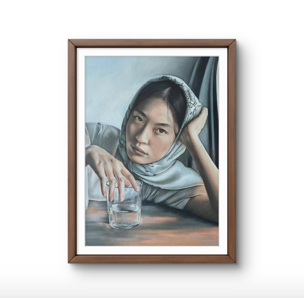 Jeune Femme au Verre d'Eau